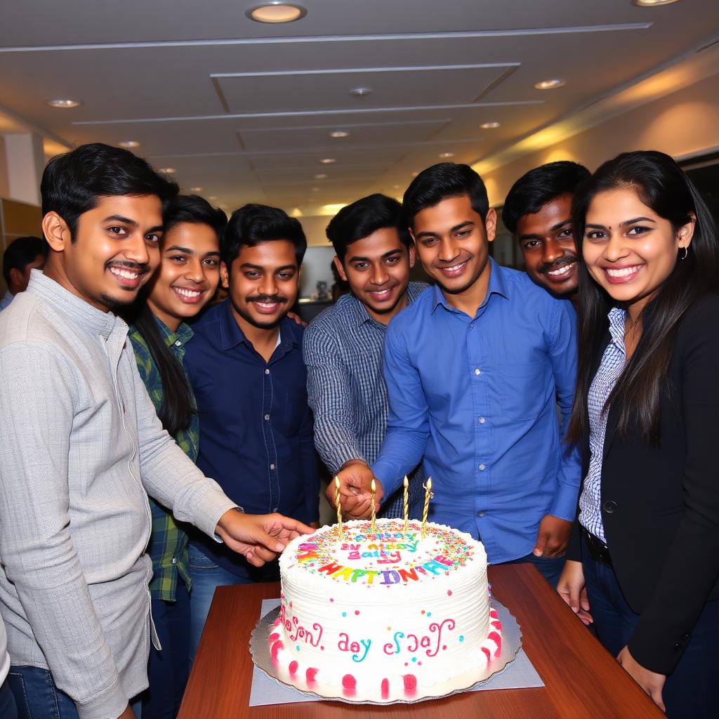 Cake Cutting Celebration